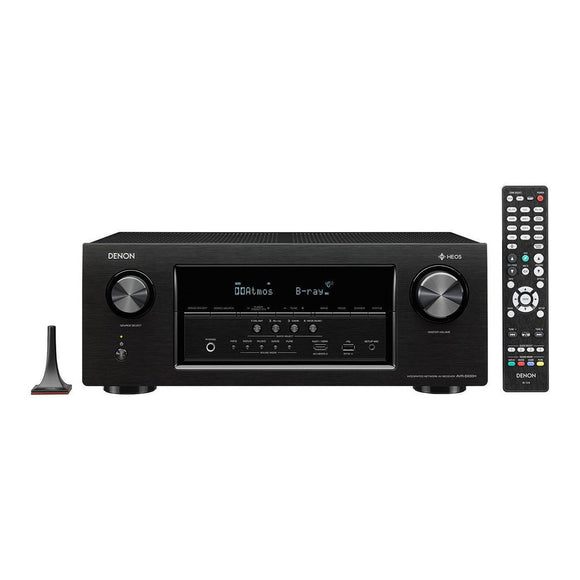 Denon AVR-S930H 7.2-Ch A/V Receiver with Built-In HEOS Wireless Technology, Works with Alexa